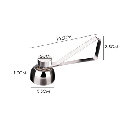 Metal Egg Scissors Egg Topper Cutter Shell Opener Stainless Steel Boiled Raw Egg Creative Kitchen Tools