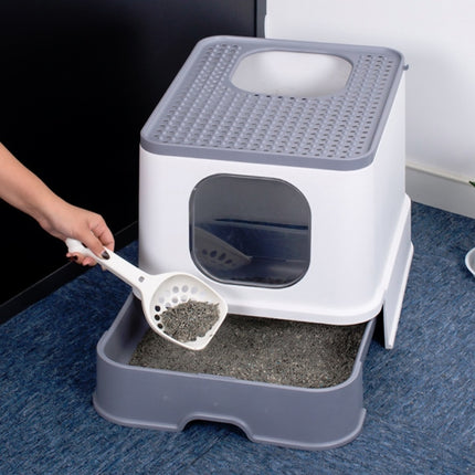 Top Drawer Fully Enclosed Cat Litter Box Pet Supplies - DealBuddy