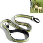 Dog Outdoor Anti-Scourge Traction Rope Nylon Reflective Elastic Stretch Dog Walking Rope, Elastic Stretch Yellow, Elastic Stretch Green - DealBuddy
