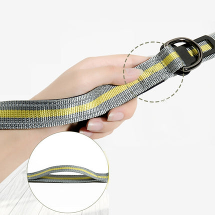 Dog Outdoor Anti-Scourge Traction Rope Nylon Reflective Elastic Stretch Dog Walking Rope, Elastic Stretch Yellow, Elastic Stretch Green - DealBuddy