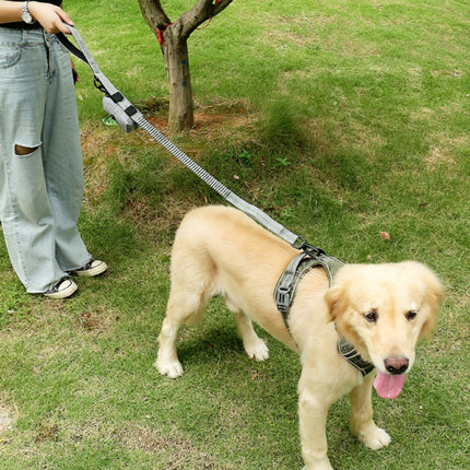 Dog Outdoor Anti-Scourge Traction Rope Nylon Reflective Elastic Stretch Dog Walking Rope, Elastic Stretch Yellow, Elastic Stretch Green - DealBuddy