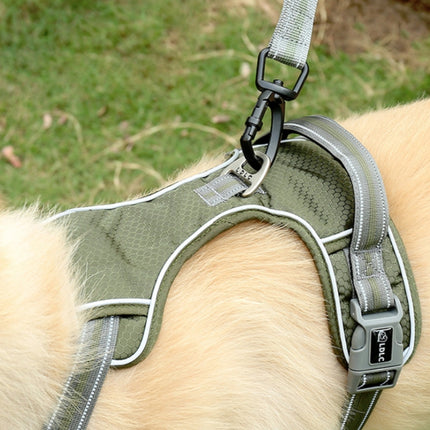 Dog Outdoor Anti-Scourge Traction Rope Nylon Reflective Elastic Stretch Dog Walking Rope, Elastic Stretch Yellow, Elastic Stretch Green - DealBuddy