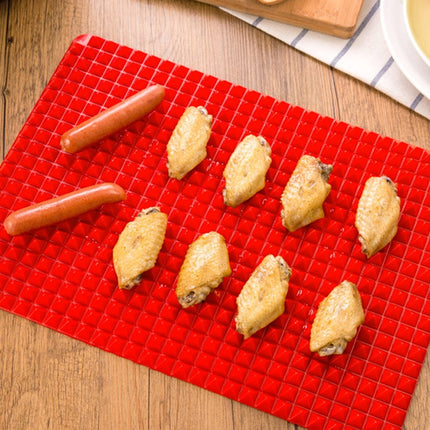 Silicone Multifunctional Bbq Pizza Mat Multifunctional Placemat Grill Mat Microwave Baking Mat