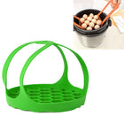 Silicone Steamer Egg Cooker Silicone Steamer Basket, 8 Inches, 6.5 Inches - DealBuddy