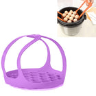 Silicone Steamer Egg Cooker Silicone Steamer Basket, 8 Inches, 6.5 Inches - DealBuddy