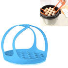 Silicone Steamer Egg Cooker Silicone Steamer Basket, 8 Inches, 6.5 Inches - DealBuddy