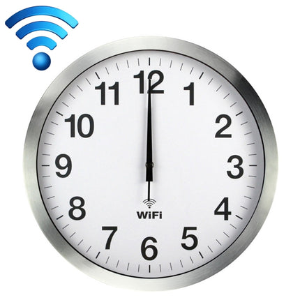 Smart Network Automatic Time Synchronization Wifi Wall Clock Modern Minimalist Silent Living Room Clock, 12 inch, 14 inch, 16 inch - DealBuddy