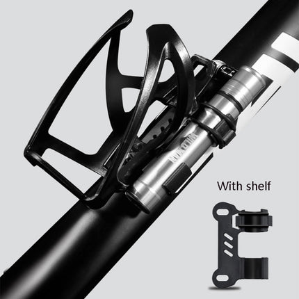 WILD MAN Mountain Road Bike Portable Bicycle Pump Us And French Mouth Universal Pump Mini Basketball Football Pump, GK8 (Silver), GK8 (Red)