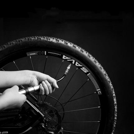 WILD MAN High Pressure Mountain Road Bike Portable Bicycle Pump Us And French Mouth Universal Mini Basketball Pump