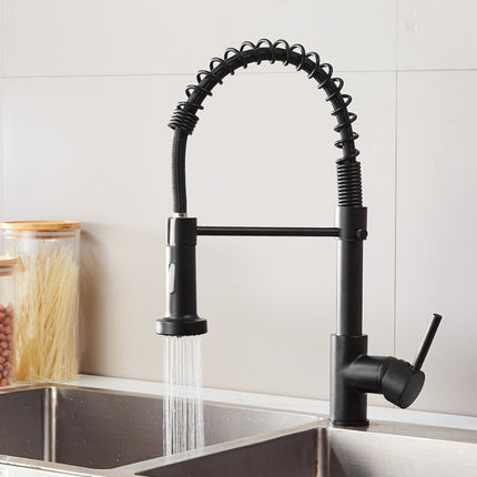 Kitchen Faucet Hot & Cold Water Tank Valve Sink Faucet
