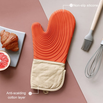 Thickened Silicone Gloves Household Microwave Oven Anti-Scald Insulation Glove
