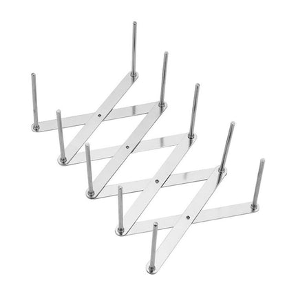 LsCook Retractable Storage Rack Kitchen Foldable Multifunctional Steam Rack Stainless Steel Kitchen Utensil Rack, Stainless Steel Rack - DealBuddy