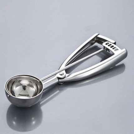 Stainless Steel Ice Cream Spoon Scooper Fruit Scoop, 39mm, 44mm, 50mm, 55mm, 59mm - DealBuddy