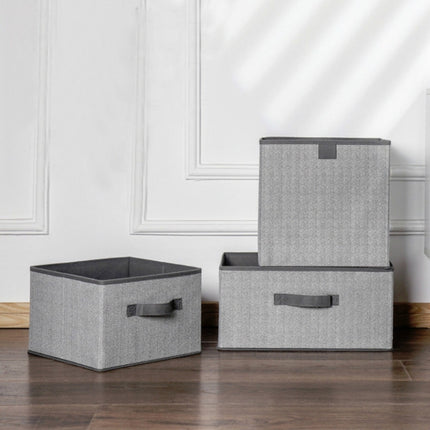 Non-woven Drawer Storage Box Square Uncovered Clothing Debris Sorting Box, 16L, 23L, 29L - DealBuddy