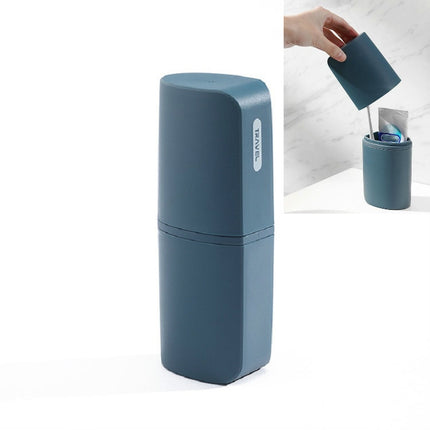 Portable Toothbrush Cups for Business Trips with Lid Creative Mouthwash Cup