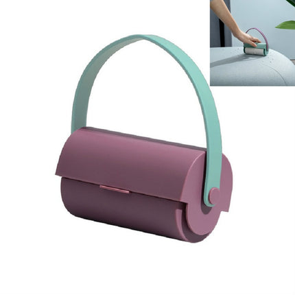 Handheld Lanyard Roller Sticky Hair Clothes Convenient Dust Removal Brush