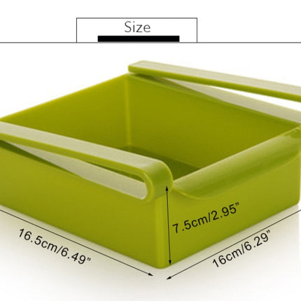 Multifunction Kitchen Refrigerator Storage Rack Fridge Freezer Shelf Holder Pull-out Drawer Organizer