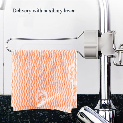 Faucet Rack Stainless Steel Perforated Free Kitchen Sink Storage Rack Rag Sponge Drain Rack, Type A, Type B, Type C - DealBuddy