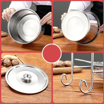 Stainless Steel Pot Rack Single Alcohol Dry Pot Skewers Shabu-Shabu