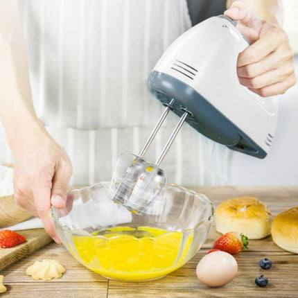Whisk Electric Household Mini Whisk Baking Small Whipped Cream Machine, EU Plug+4 Stirring Rods, US Plug+4 Stirring Rods, UK Plug+4 Stirring Rods - DealBuddy