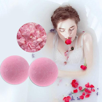 3 PCS 10g Natural Bubble Shower Bombs Ball Bath Salt Body Essential Oil Bath Ball