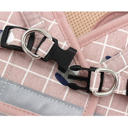 Reflective & Breathable Vest Traction Rope Pet Chest Leash, XS, S, M, L, XL - DealBuddy