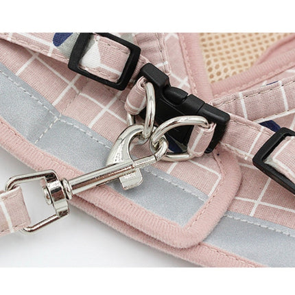Reflective & Breathable Vest Traction Rope Pet Chest Leash, XS, S, M, L, XL - DealBuddy