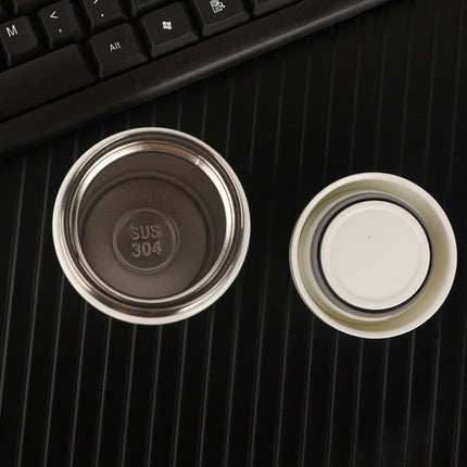 Portable Children Mini Cute Vacuum Flask Star Pocket Water Cup, Star White, Star Black - DealBuddy