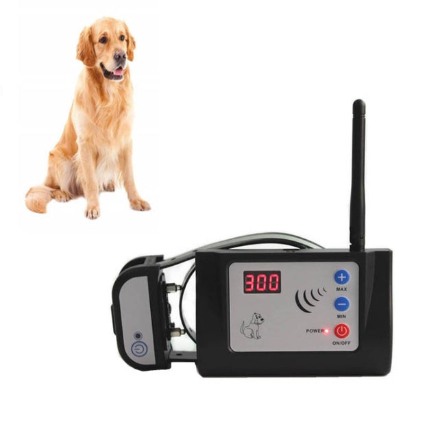 300 Meters Smart Wireless Pet Fence Waterproof Collar with Night Reflective Yarn Protective Fence, 450G, 570G, 685G - DealBuddy
