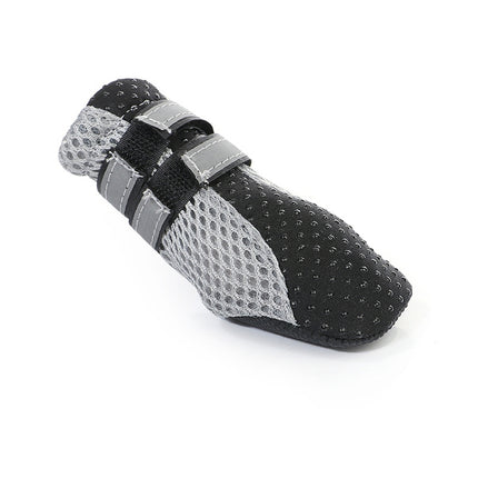 4 in 1 Pet Shoes Dog Shoes Walking Shoes Small Dogs Pet Supplies, S, M, L, XL - DealBuddy