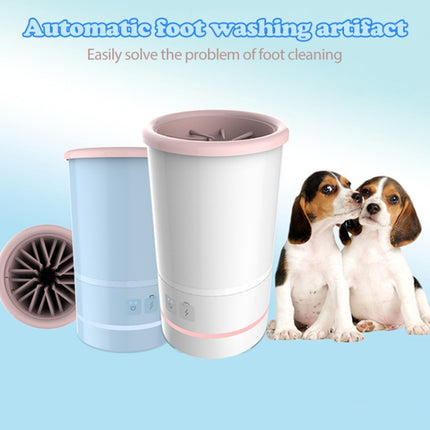 Pets Automatic Foot-Washing Cup Cats Dogs Extremities Cleaning Artifact, S 6-11cm, L 14-19cm, M 10-14cm - DealBuddy