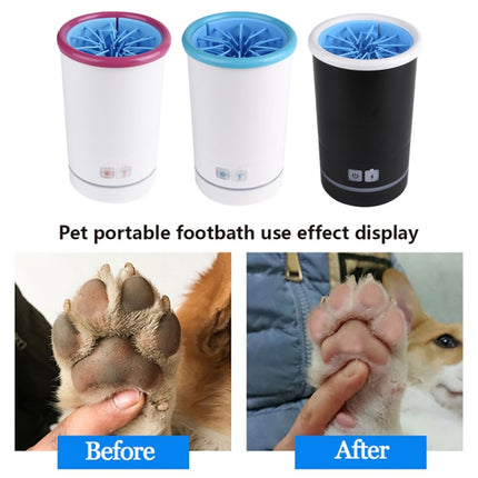 Pets Automatic Foot-Washing Cup Cats Dogs Extremities Cleaning Artifact, S 6-11cm, L 14-19cm, M 10-14cm - DealBuddy