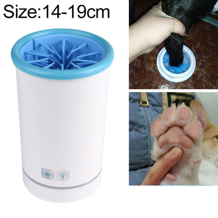 Pets Automatic Foot-Washing Cup Cats Dogs Extremities Cleaning Artifact, S 6-11cm, L 14-19cm, M 10-14cm - DealBuddy
