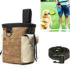 Outdoor Pet Training Bag Dog Training Pockets Pet Snack Storage Bag Pockets, Brown Waist Bag, Brown Waist Bag+Folding Bowl - DealBuddy