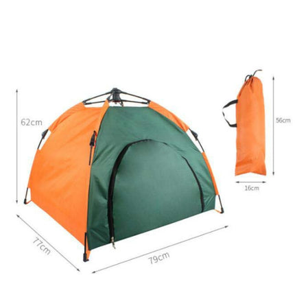 Outdoor Pet Tent Automatic Collapsible Cat House Kennel Rainproof And Sunscreen Portable Pet Kennel Car Dog Tent, Car Dog Tent - DealBuddy