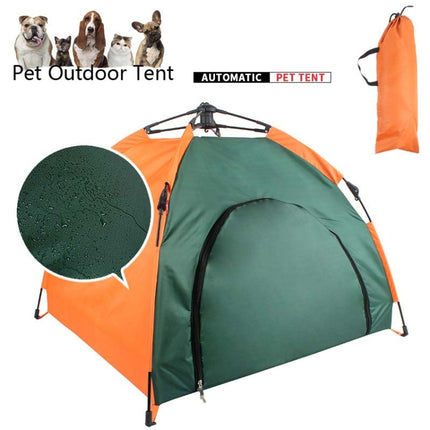 Outdoor Pet Tent Automatic Collapsible Cat House Kennel Rainproof And Sunscreen Portable Pet Kennel Car Dog Tent, Car Dog Tent - DealBuddy