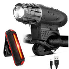 Bike Light USB Rechargeable Mountain Bike Warning Light