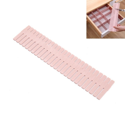 Plastic Drawer Divider Free Combination Classification Storage Board, 4pcs/Pack, 37x7cm, 47x7cm - DealBuddy