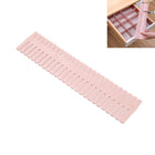 Plastic Drawer Divider Free Combination Classification Storage Board, 4pcs/Pack, 37x7cm, 47x7cm - DealBuddy