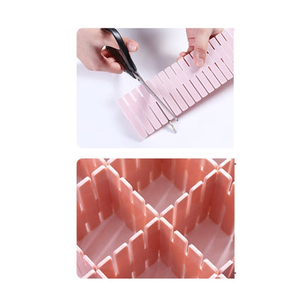 Plastic Drawer Divider Free Combination Classification Storage Board, 4pcs/Pack, 37x7cm, 47x7cm - DealBuddy