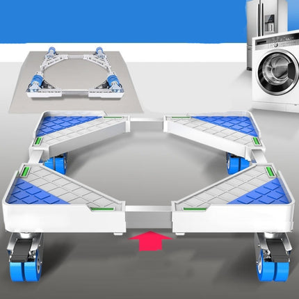 Adjustable Stainless Steel Refrigerator Bracket Washing Machine Base Bracket - DealBuddy