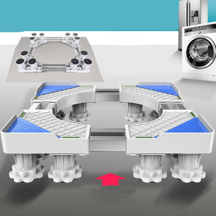 Adjustable Stainless Steel Refrigerator Bracket Washing Machine Base Bracket - DealBuddy