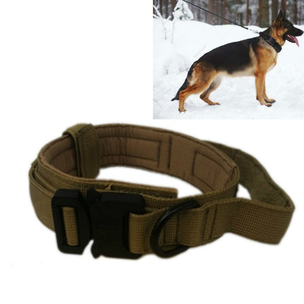 Nylon Thickened Large And Medium-Sized Dog Traction Collar Pet Collar, M, L, XL - DealBuddy