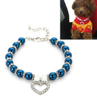Pet Supplies Pearl Necklace Pet Collars Cat and Dog Accessories, S, M, L - DealBuddy