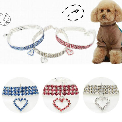 Pet Supplies Elastic Love Cats And Dogs Accessories Pet Collars, S, M, L - DealBuddy