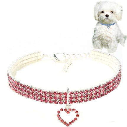 Pet Supplies Elastic Love Cats And Dogs Accessories Pet Collars, S, M, L - DealBuddy