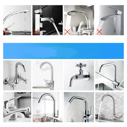 Zoosen Electric Hot Water Faucet Connection Type Instant Hot Water Faucet CN Plug, Style:White + Leak Protection, White, With shower Head Connector, White + Leak Protection - DealBuddy