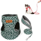 DogLemi Pet Cat Traction Rope Chest Harness Vest Type Traction Suit Cat Walking Rope, XS, S - DealBuddy