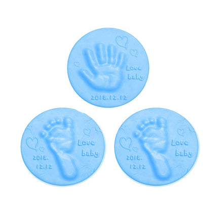 3 PCS Baby Care Air Dry Soft Clay Baby Hand and Foot Inkpad