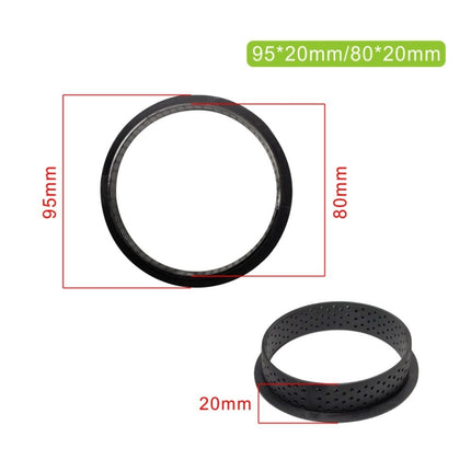 5 PCS Mousse Cake Ring Cheese Tower Ring Mousse Ring Baking Tool, Round, Love, Square, Rectangle, Oval - DealBuddy